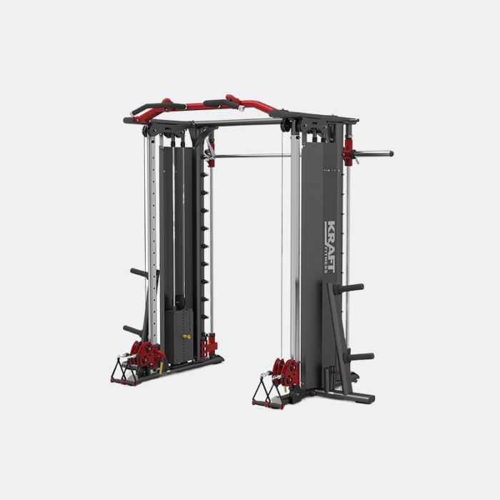 Мультистанция с машиной Смита KRAFT Fitness KFSMDAP