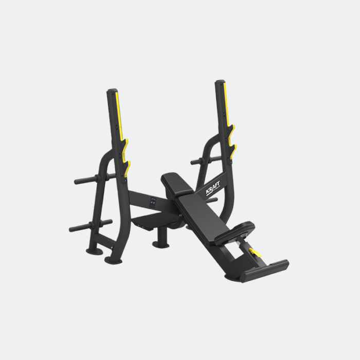 Олимпийская наклонная скамья KRAFT Fitness PRO KFOIBY