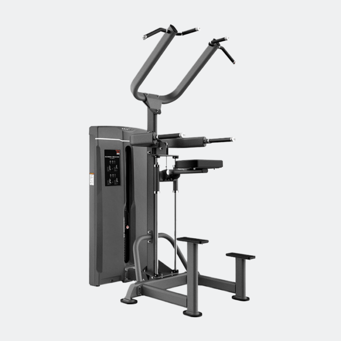 Подтягивание/Отжимание с помощью KRAFT Fitness TWIN KFWDCA